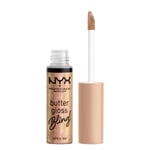 NYX Professional Makeup Butter Gloss Bling Lip Gloss 8 ml 01 Bring The Bling