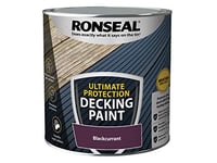 Ronseal Ultimate DECKING Paint Blackcurrant 2.5L