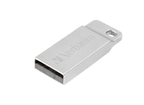 Verbatim – Store 'n' Go Metal Executive Silver USB 2.0 Drive 64G (98750)