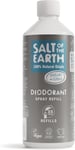 Salt of the Earth - Natural Deodorant Spray Refill - Certified Natural, Vegan, -