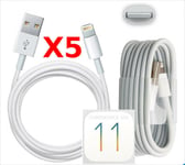 X5 Cable Usb pour Iphone 7 / 7Plus / 8 / 8Plus/ X  PACK X5 Little Boutik®