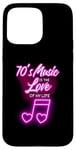 iPhone 15 Pro Max 70's Music Is The Love Of My Life Melody Case