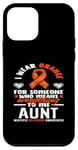 Coque pour iPhone 12 mini Porter Orange For Means Everything Aunt MS Awareness