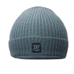 2117 Hemse Stickad mössa Dark Mint