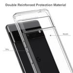 tectTech Google Pixel 7 Pro Crystal Hybrid-skal, transparent