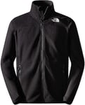 THE NORTH FACE 100 Glacier Sweat-Shirt, Noir (TNF), XS Homme