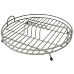 Delfinware 2001GRY Circular Grey Plastic Coated Dish Drainer