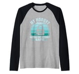 My Hobby? keeping the Internet Safe - Cyber Security Raglan Baseball Tee