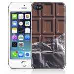 Coque Iphone 5/5s Tablette Chocolat - Papier Aluminium