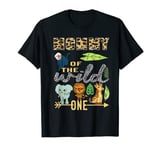 Mommy Of The Wild One Zoo 1st Birthday Safari Jungle Animal T-Shirt