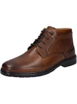 Josef Seibel Homme Bottines à Lacets Alastair 17, Monsieur Bottines,Largeur K (Extra-Large),Semelle intérieure Amovible,Marron (Cognac),40 EU / 6.5 UK