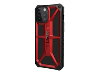 Uag Rugged Case For Iphone 12 Pro Max 5G [6.7-Inch] - Monarch Crimson - Baksidesskydd För Mobiltelefon - Polykarbonat, Gummi, Metallegering - Crimson - 6.7" - För Apple Iphone 12 Pro Max