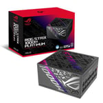 ASUS ROG STRIX 1000W Platinum PCIe 5.0 ATX 3.0 Fully Modular Power Supply Unit - 90YE00W1-B0NA00