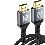 Câble HDMI 2.1 48gbps 8K@60Hz 4K@144Hz 1080P@240Hz 3 mètres