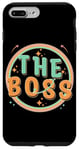 Coque pour iPhone 7 Plus/8 Plus The Boss – The Real Boss – Funny Couple Groovy assorti