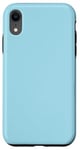 Coque pour iPhone XR Coque bleu pastel clair