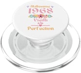 57 ans femme 1968 idée cadeau anniversaire Humour drôle PopSockets PopGrip pour MagSafe