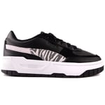 Puma Womens Cali Dream Animal Trainers - Black - Size UK 6