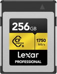 Professional Série Gold Carte Express 256 Go, Type B Carte , Jusqu'À 1750 Mo/S En Lecture, Adoptez Pcie 3.0 Nvme, Carte Mémoire Pour Photographe Professionnel, Vidéaste(Lcxexpr256G-Rneng)