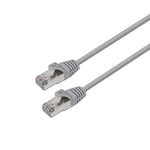 AISENS - Cable DE Red LATIGUILLO RJ45 Cat.6 SSTP PIMF Flexible AWG26, Gris, 15M