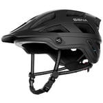 SENA M1 Casque VTT Adult, Noir Mat, M