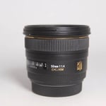 Sigma Used 50mm f/1.4 EX DG HSM - Canon Fit