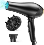 Fast Drying Hair Dryer, 2300W GLAM AC Motor Professional Hair Dryer, Pro Ionic