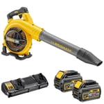 Dewalt DCM572N 54V FlexVolt Brushless Blower 2 x 6Ah Battery & Dual Port Charger