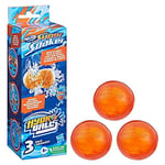 Nerf Super Soaker Hydro Balls, Pack de 3 balles d'eau réutilisables