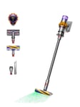 Dyson V15 Detect Absolute Cordless Stick Vacuum Cleaner up to 60 Minutes Run Time Yellow 2024 CLEARANCE