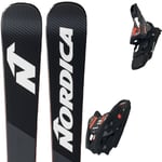 NORDICA Pack ski Nordica Dobermann Slr Dc + Xcell 14 Fdt 25 Homme Noir / Rouge Blanc taille 160 2025