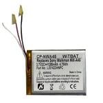 Batterie de Remplacement,Convient pour Sony Walkman NW-A105 NW-A106 NW-A107 batterie LIS1623HNPC