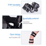 Knee Brace Adjustable Ergonomic Knee Support Orthosis Stabilizer For ACL MCL AUS