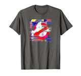 Ghostbusters Glitched Ghostbuster Logo T-Shirt