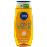 Nivea Shower Gel LOVE SUNSHINE 1 x 250ml with the scent of Nivea Sunscreen