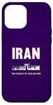 Coque pour iPhone 12 Pro Max Berceau de la civilisation iranienne de la fierté iranienne