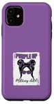 Coque pour iPhone 11 Purple Up Militaire Enfant Léopard Violet Militaire Enfants