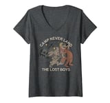 Disney Peter Pan Camp Never Land The Lost Boys V-Neck T-Shirt