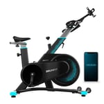 Cecotec Vélo Indoor DrumFit Indoor 7000 Magno Connected. Résistance magnétique, Connectivité Bluetooth, Design compact, Selle et Guidon Ergonomiques et Réglables, Écran LCD