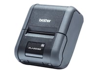 Brother Ruggedjet Rj-2030 - Kvitteringsskriver - Direktetermisk - Rull (5,8 Cm) - 203 Dpi - Inntil 152 Mm/Sek - Usb 2.0, Bluetooth 2.1 Edr