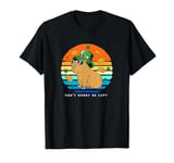 St Patricks Day Capybara Dont Worry Be Capy T-Shirt