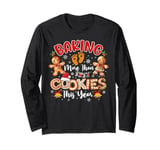 Funny Baking More Than Cookies This Year Pregnancy Baker Long Sleeve T-Shirt