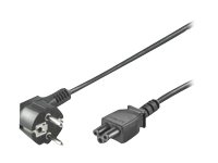 Microconnect - Strömkabel - Iec 60320 C5 Till Power Cee 7/7 (Hane) Vinklad - 50 Cm - Svart