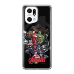 ERT GROUP Coque de téléphone Portable pour Oppo Find X5 Pro Original et sous Licence Officielle Marvel Motif Avengers 028 Parfaitement adapté à la Forme du téléphone Portable, Coque en TPU