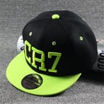 Nytt mode Barn Ronaldo Cr7 Neymar Njr Cap Hatt Pojkar Flickor Barn Messi Snapback Hattar Hip Hop Kepsar Gorras green CR7