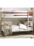 Julian Bowen Nellie Bunk Bed, Single, White/Pine