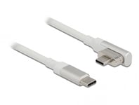 DELOCK – Magnetic Thunderbolt 3 USB-C Cable 4K 60 Hz male to male angled 1.20 m (86703)