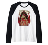 Metal Devil Metal Will Get Your Soul Heavy Metal Raglan Baseball Tee