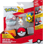 POKEMON Clip N Go Pok Ball Belt Pas Quick Ball, Premier Ball, Scorbunny S9