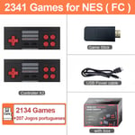 NS-MINi Wireless Portable Game Console 2134 Classic Games Nes FC Dendy Retro -videopelikonsoliin